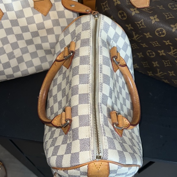 🤍 Louis Vuitton Speedy 25 Azur 🤍 - Picture 4 of 12